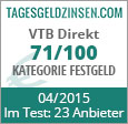 VTB Direkt Festgeld im Test