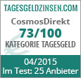 CosmosDirekt Tagesgeld im Test