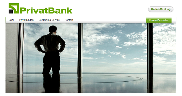 Ausführliche Informationen über die Privatbank gibt es auf der Webseite