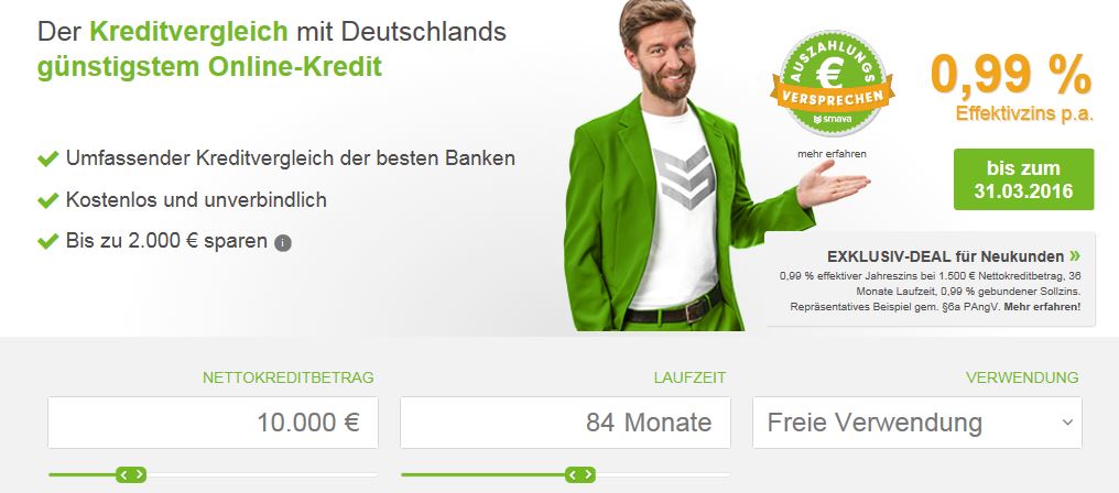 smava Erfahrungen zeigen vielseitiges Kreditangebot Konditionen für Kreditnehmer: Kein festgelegter Zinssatz vorhanden? Zu den Konditionen für Kreditnehmer können wir zunächst einmal