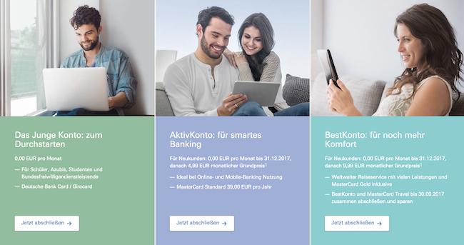 Deutsche Bank Girokonto Erfahrungen von Tagesgeldzinsen.com